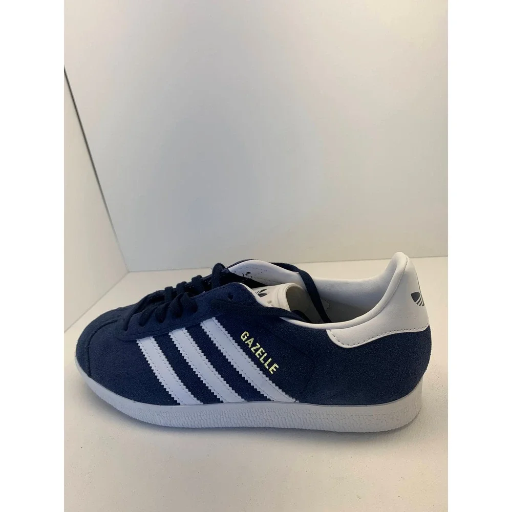 Adidas Gazelle BB5478 Men Navy White Suede Low Top Sneakers Size‎ 6